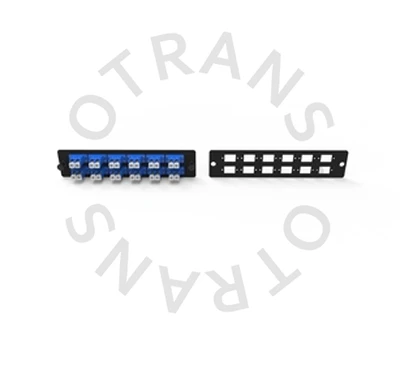 165 Type 12 Ports Duplex LC Fiber Optic Adapter Panel