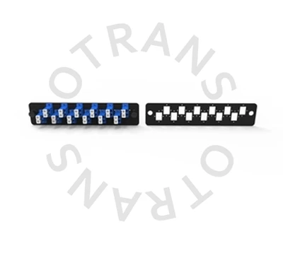 175 Type 12 Ports Duplex LC Fiber Optic Adapter Panel