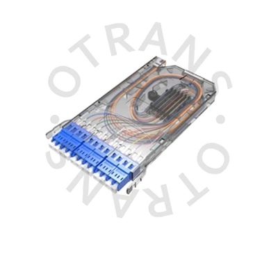 12 Cores SC Transparent Splice Module Box