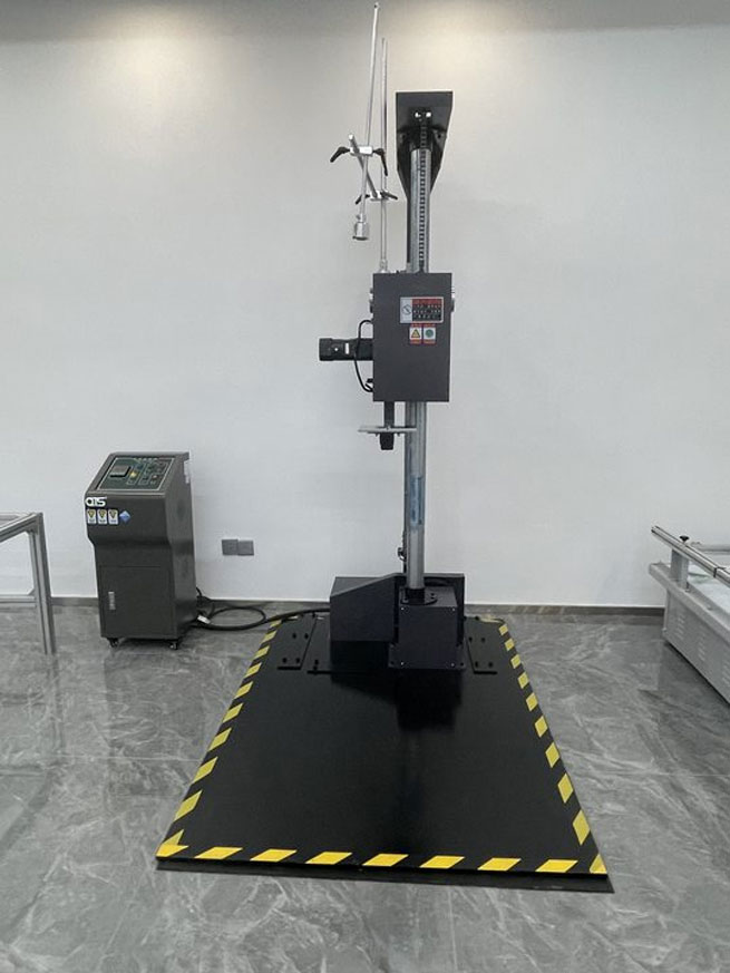 Single wing drop tester