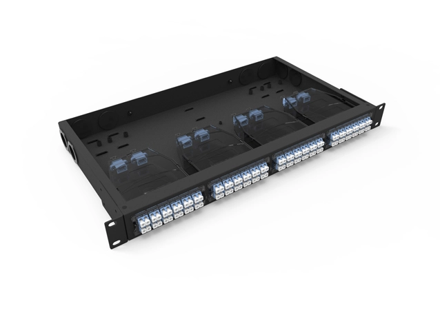 high density fiber optic patch panels
