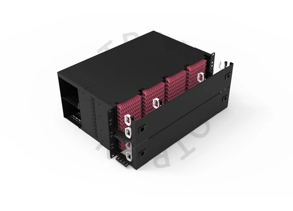 sp48m4 high density mpo modular fiber patch panel