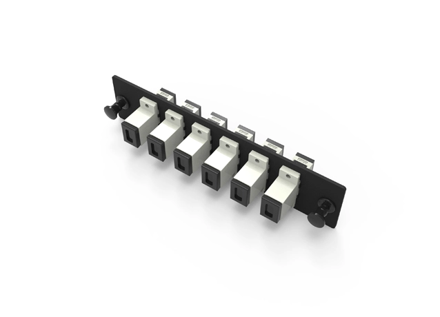 lgx type 6 ports sc fiber optic adapter panel