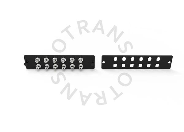 165 type 12 ports st fiber optic adapter panel