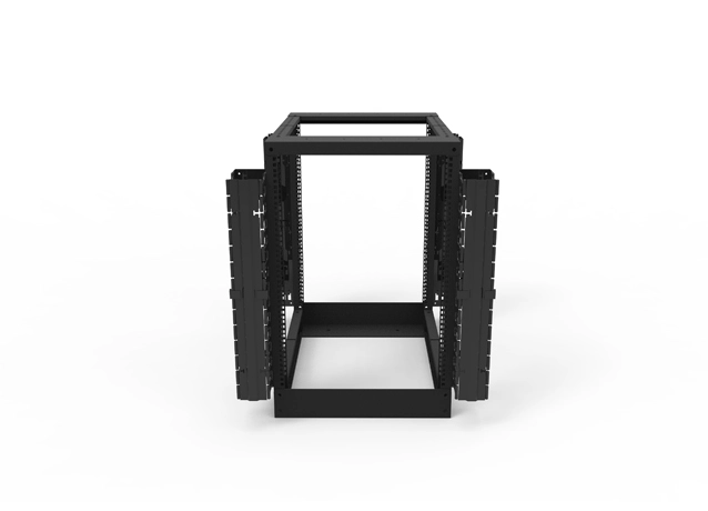 open frame wall mount rack