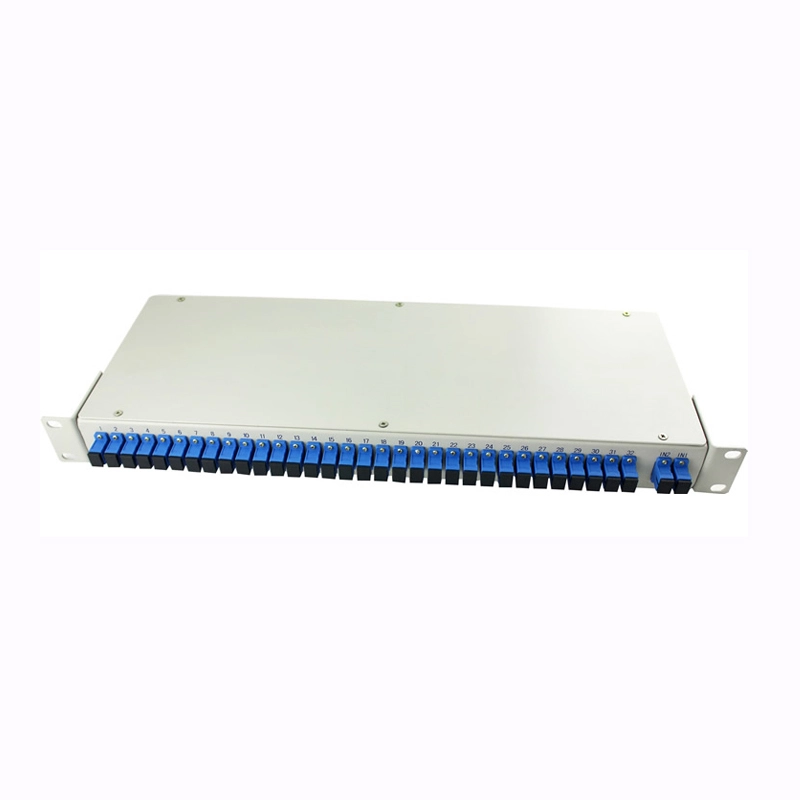 2x32  sc upc rack mounted plc splitter