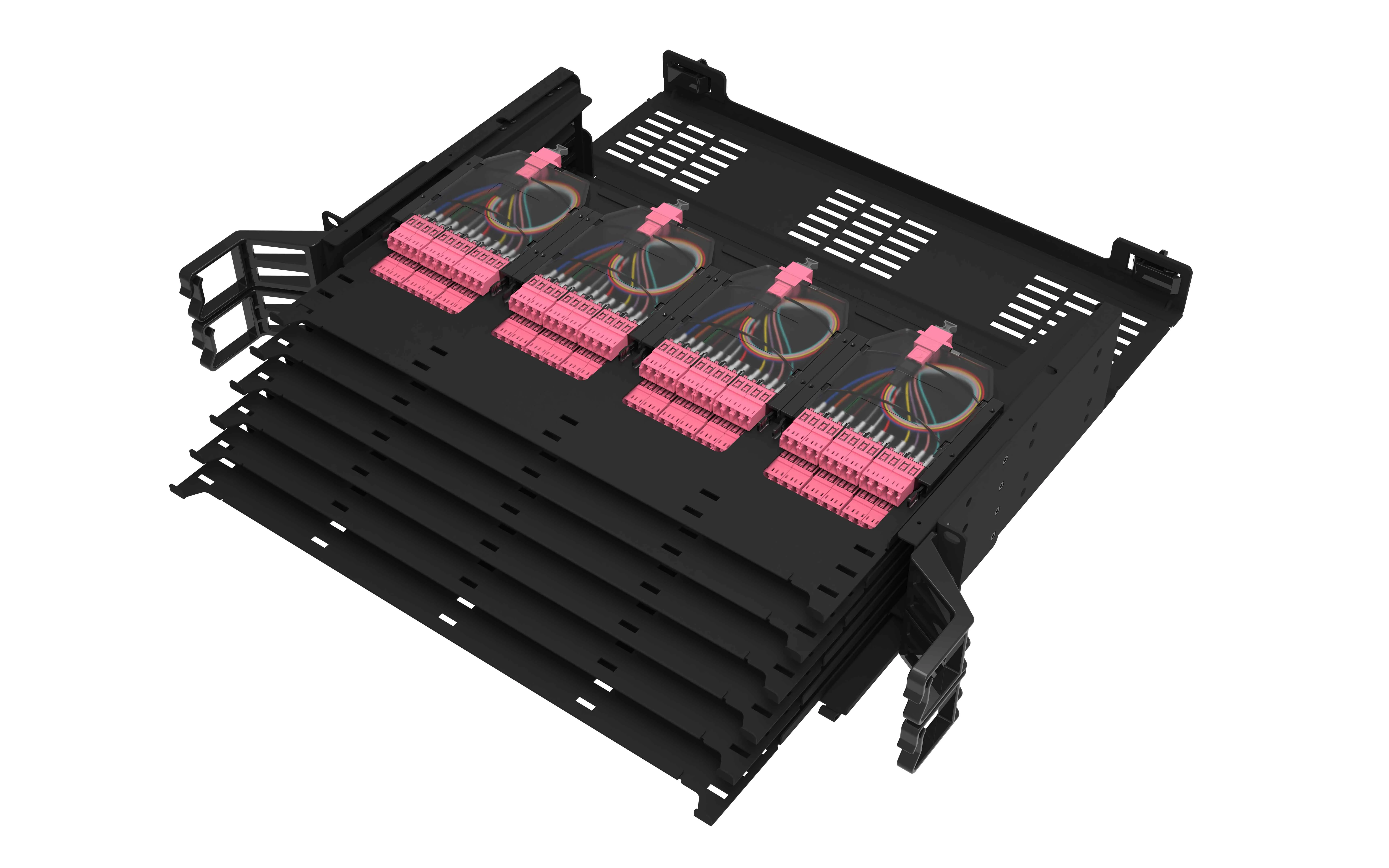 sp24m2 high density mpo modular fiber patch panel