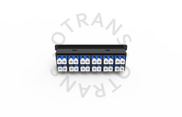 92 type 12 ports duplex lc fiber optic adapter panel