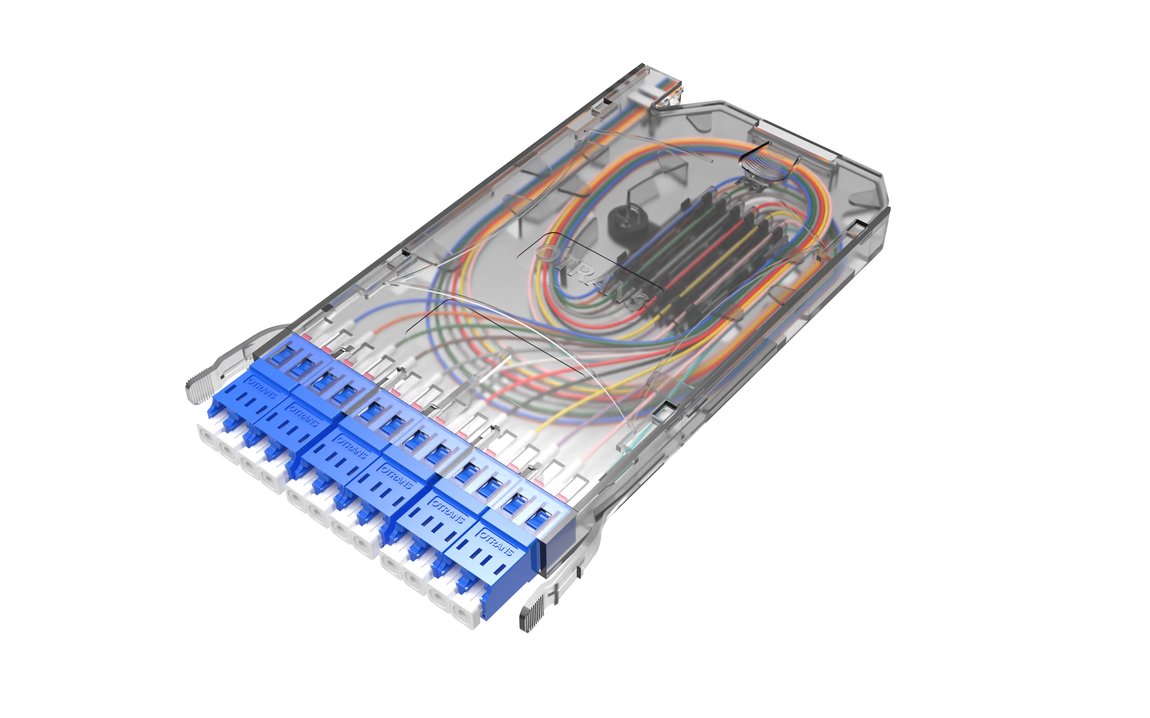 12 cores sc transparent splice module box