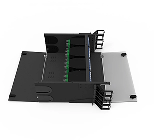 FM16M4 High Density MPO Modular Fiber Patch Panel